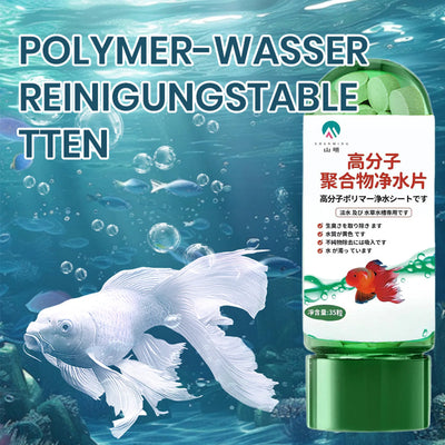 Aquarium Quick Cleaning Powder Water Purifier Fish Tank Water Purifier Algae Remover Safe Environment for Your Fish
