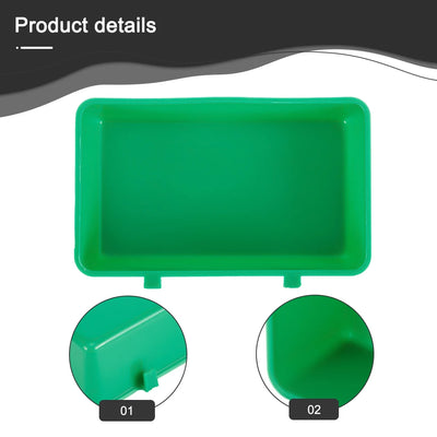 Bird Water Bath Tub Pet Bird Bowl Parrots Parakeet Birdbath Cage Hanging Plastic Bird Pigeons Cage Water Food Feeder Bird Pet