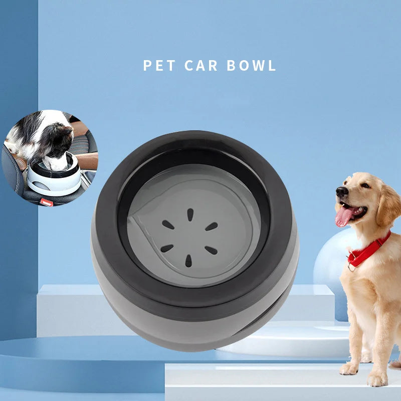 Pet Dog Bowls Floating Not Wetting