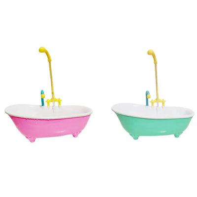 Parrot Automatic IntelligentBath Bird Shower Bathtub Supplies Blue Cute Plastic Cage AccessoriesHousehold Accessory Bird Bath