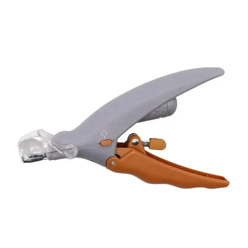 Pet Nail Clipper Scissors with LED Light for safe trimming of pet nails.