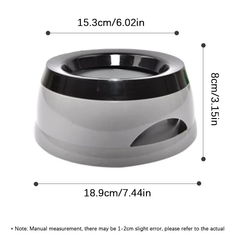 Pet Dog Bowls Floating Not Wetting