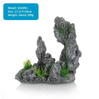 Aquarium Landscape Rockery Decoration Various Fish Tank Decorations Landscaping Decor Resin Ornaments Aquariums Accessories
