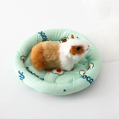 Hamster Nest Mat Small Pet Litter Mat Small Animal Bed Cushion Mat For Squirrel Hedgehog Rabbit Warm Soft Guinea Pig Bed House