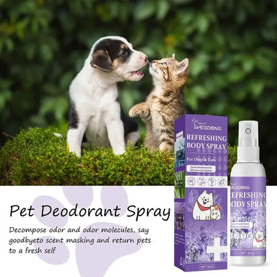 Lavender Oil Dog Deodorizer Spray Long Lasting Puppies Cats Dogs for Smelly Deodorizing Perfume Spray Remove Odor Freshing Air