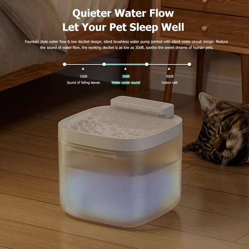Shop our Pet Water Fountain - Stay Hydrated & Happy. Perfect for keeping your cats hydrated!