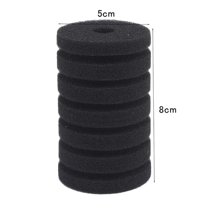Fish Tank Filter Reusable Biochemical Sponge Aquarium Filter Cotton Air Pump Skimmer Filtration Aquatic Pets Products