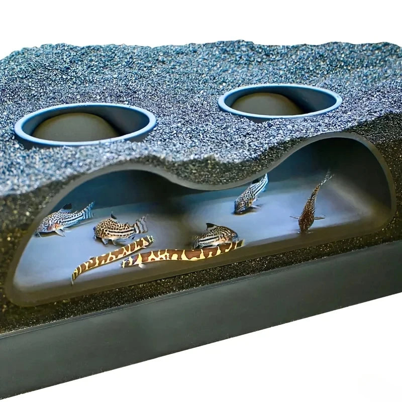 Benthic Organisms Underground Slopes Caves Double Hole Aquariums Aquariums Scenic Hiding Places Cave Aquariums Decorative
