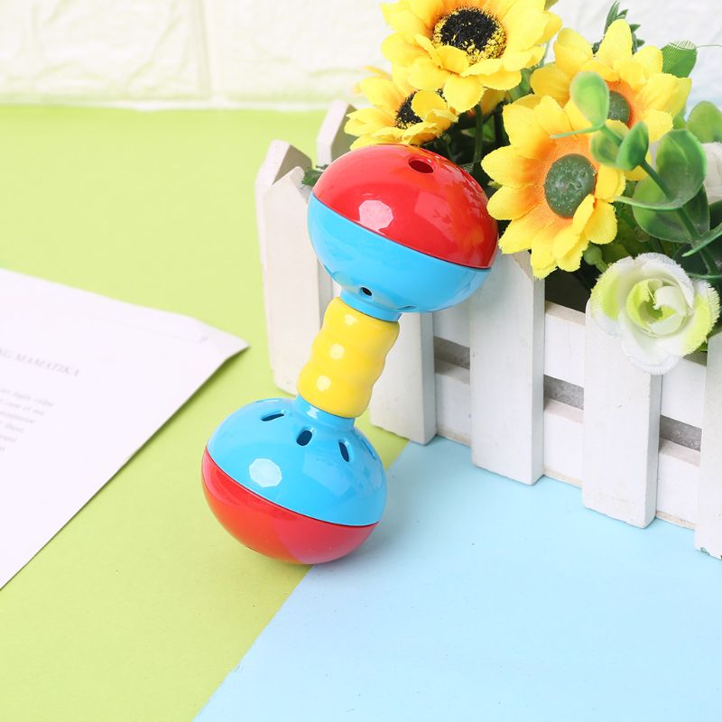 Bird  Colorful Plastics Interactive Dual Balls Parrot Toy for African Greys Cockatoo Small Medium Parrots Y5GB