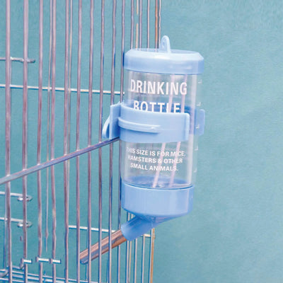 Hamster Drinker Water Bottle No Drip Small Animal Water Dispenser Pet Drinker Stand for Guinea Pigs/Hamsters/Bunnies/Ferrets